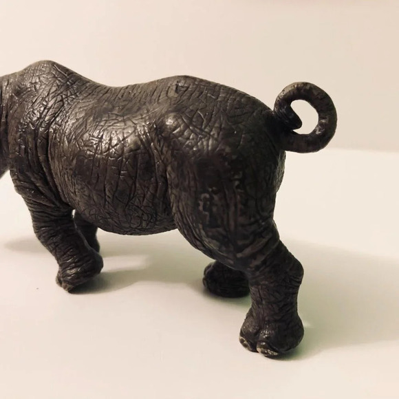 2008 Schleich  Rhino Rhinoceros Figure Animal - Picture 4 of 16